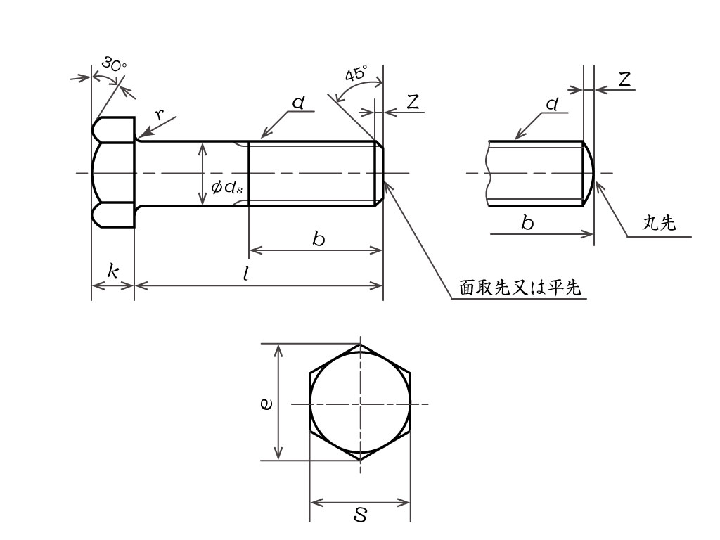 から厳選した 六角ボルトドブ半ネジ M27X130 50本 main.chu.jp